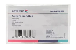 Covetrus Agujas Sutura 1-2 Corte Sz 6 55 mm Ojo Regular 12 Unidades